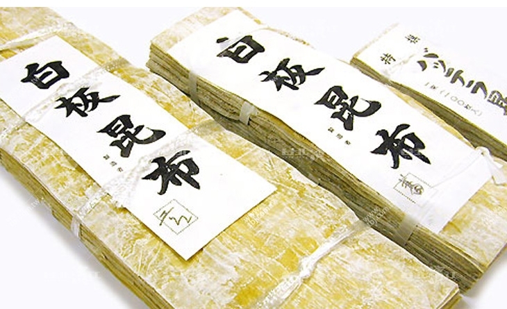 【台北濱江】日本料理界的極品!高雅甘甜?氣味無與倫比-北海道進口白板昆布100g/包