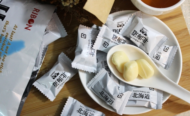 【台北濱濱江 市場 捷 運江】濃濃奶香撲鼻而來，口感香醇!下午茶的最佳夥伴-北海道超軟牛奶糖300g/包