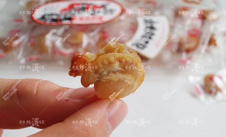 【台北濱江】保有干貝原來的鮮甜和濱江 市場 怎麼 去口感，厚度與嚼勁十足-日本進口磯燒干貝糖原味 160g/包