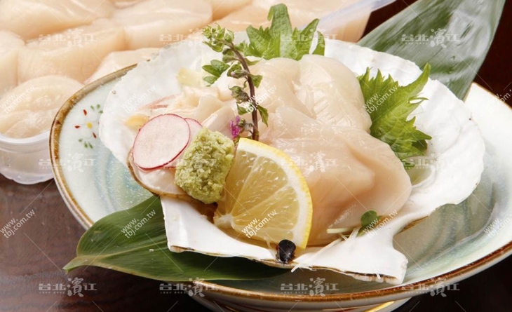 【台北濱江】我的天阿這才是真正夠新鮮！肉質飽滿~細膩爽口~北海濱江 市場 餐廳道L級生食用大干貝1kg包