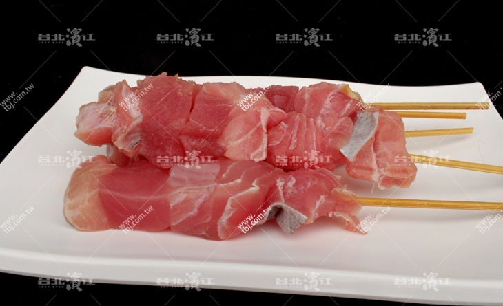 【台北濱江 國 小濱江】周末在家裡開趴！鮮嫩魚肉~口感豐富~煎烤都好吃！黃肌鮪魚肉串 1kg/包