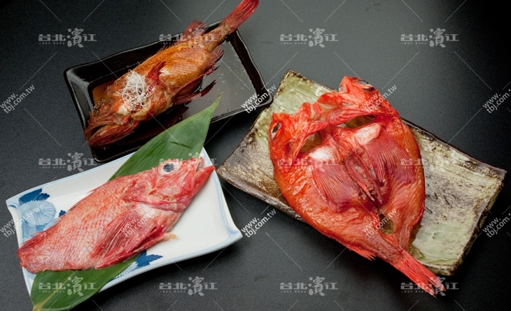 【台北濱江】烤魚界最頂級食材～衝擊味蕾濱江 牛排的夢幻之魚！空運現流深海紅寶喜知次400g/尾
